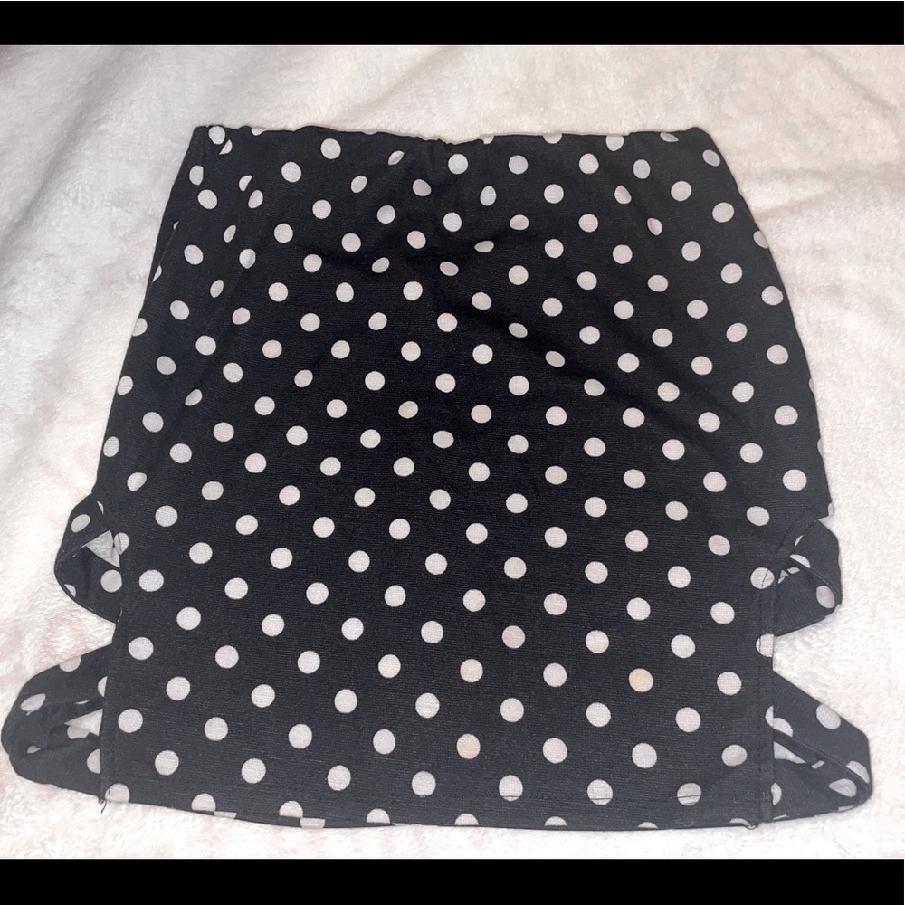 Forever 21 Polka Dot Mini Skirt Size Medium